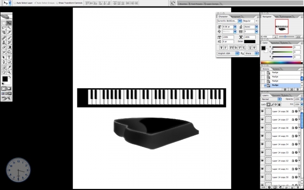Creation of Piano Notes: Step 14